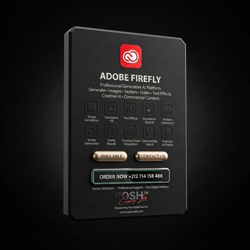Adobe Firefly — premium digital product by ROSH™ Company Labs