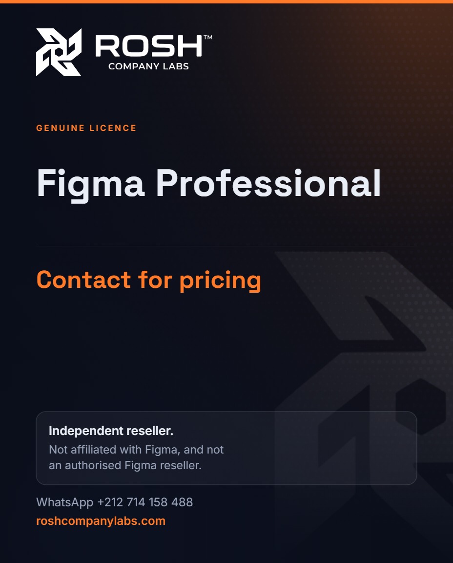 Figma Professional — premium digital product by ROSH™ Company Labs