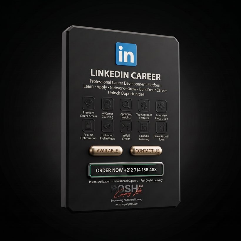 LinkedIn Career — premium digital product by ROSH™ Company Labs