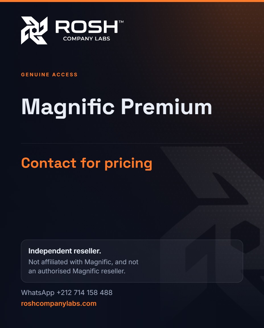 Magnific — premium digital product by ROSH™ Company Labs